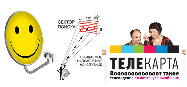 Настройка спутниковой антенны Телекарта в Белгороде и Белгородской области